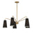 Savoy House Edgewood 5-Light Chandelier, Warm Brass