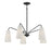 Savoy House Edgewood 5-Light Chandelier, Matte Black