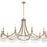 Savoy House Kameron 10-Light Chandelier, Warm Brass