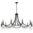 Savoy House Kameron 10-Light Chandelier, Matte Black