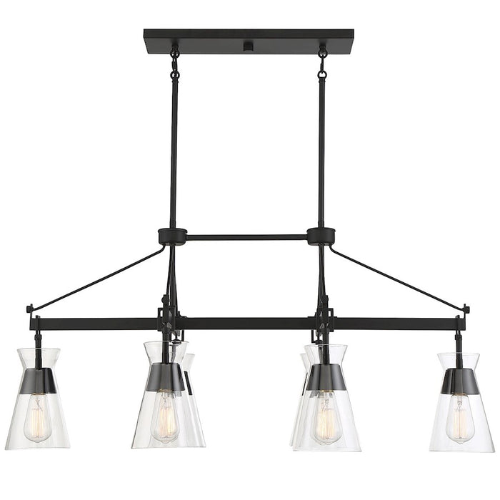 Savoy House Lakewood 6 Light Linear Chandelier