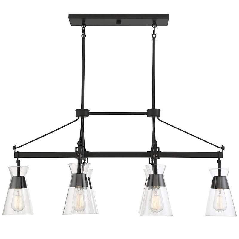 Savoy House Lakewood 6 Light Linear Chandelier