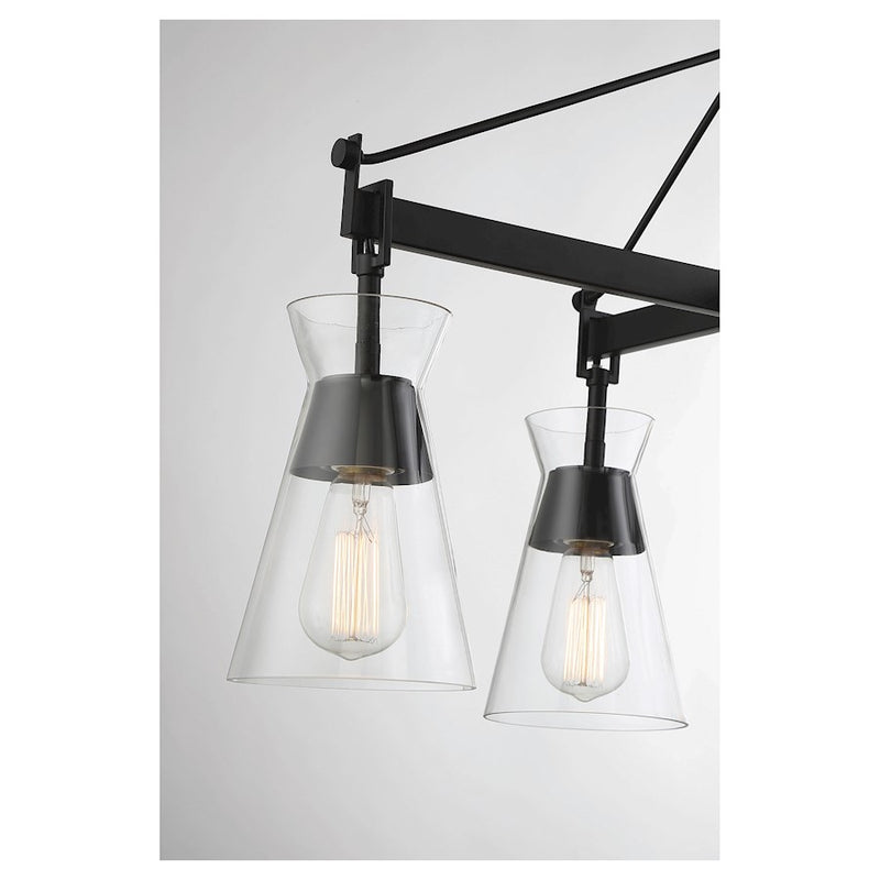 Savoy House Lakewood 6 Light Linear Chandelier