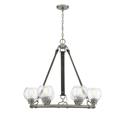 Savoy House Bozeman 6-Light Chandelier, Antique Nickel - 1-1838-6-154