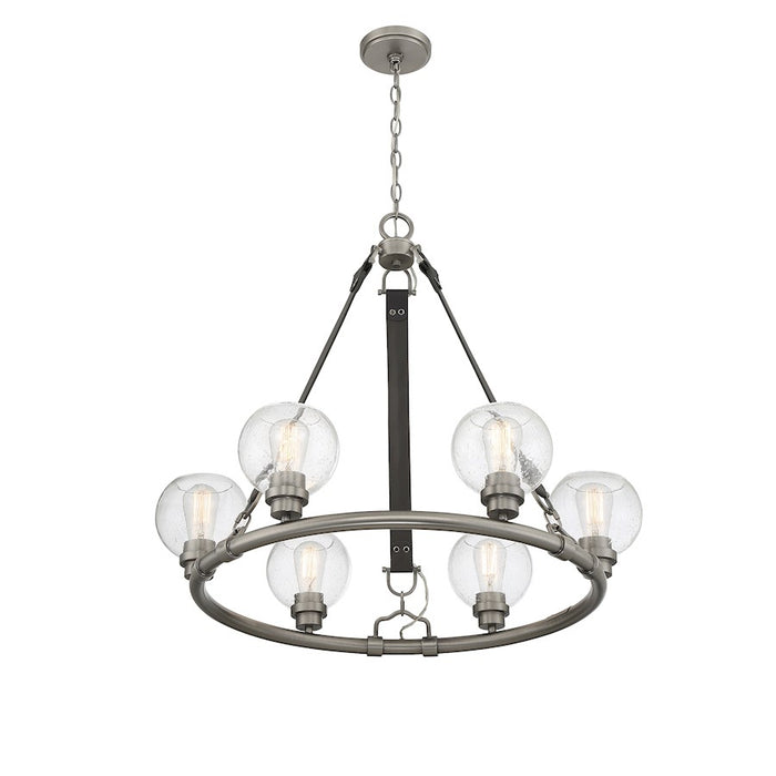 Savoy House Bozeman 6-Light Chandelier, Antique Nickel