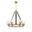 Savoy House Bozeman 6-Light Chandelier, Warm Brass