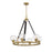 Savoy House Bozeman 6-Light Chandelier, Warm Brass