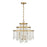 Savoy House Luna 4-Light Chandelier, Warm Brass