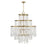 Savoy House Luna 15-Light Chandelier, Warm Brass - 1-1868-15-322