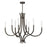 Savoy House Bradford 8Lt Chandelier, Bronze/Clear