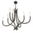 Savoy House Bradford 8Lt Chandelier, Bronze/Clear