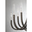 Savoy House Bradford 8Lt Chandelier, Bronze/Clear