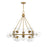 Savoy House Orion 15-Light Chandelier, Warm Brass