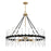 Savoy House Orion 15-Light Chandelier, Warm Brass