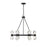 Savoy House Dryden Chandelier, Matte Black