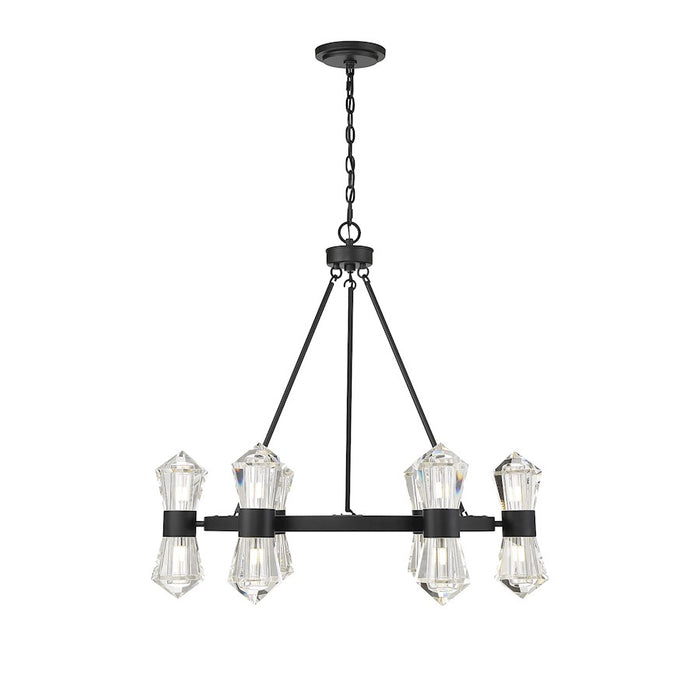 Savoy House Dryden Chandelier, Matte Black