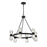 Savoy House Dryden Chandelier, Matte Black