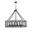 Savoy House Deandre 10-Light Chandelier, Matte Black