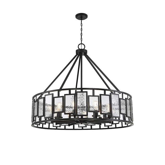 Savoy House Deandre 10-Light Chandelier, Matte Black