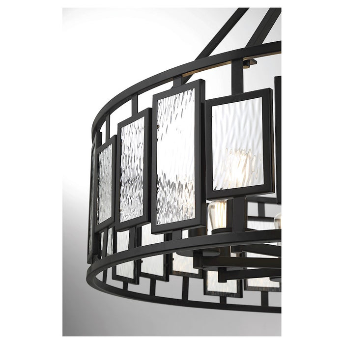 Savoy House Deandre 10-Light Chandelier, Matte Black