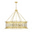 Savoy House Daintree 10-Light Chandelier, True Gold