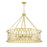 Savoy House Daintree 10-Light Chandelier, True Gold