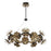 Savoy House Giselle 24-Light Chandelier, Delphine