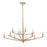 Savoy House Judi 12 Lt Chandelier, Distressed Gold - 1-1966-12-60
