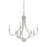 Savoy House Auburn 5-Light Chandelier, Satin Nickel