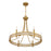 Savoy House Camden 6-Light Chandelier, Warm Brass