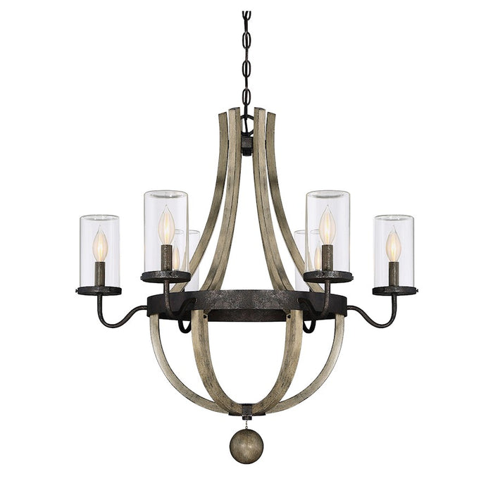 Savoy House Eden 6-Light Outdoor Chandelier, Weathervane - 1-2100-6-70