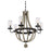 Savoy House Eden 6-Light Outdoor Chandelier, Weathervane