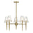 Savoy House Shellbourne 5-Light Chandelier, Warm Brass - 1-2106-5-322