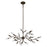 Savoy House Malinda 6 Light Chandelier, Bark
