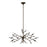 Savoy House Malinda 6 Light Chandelier, Bark