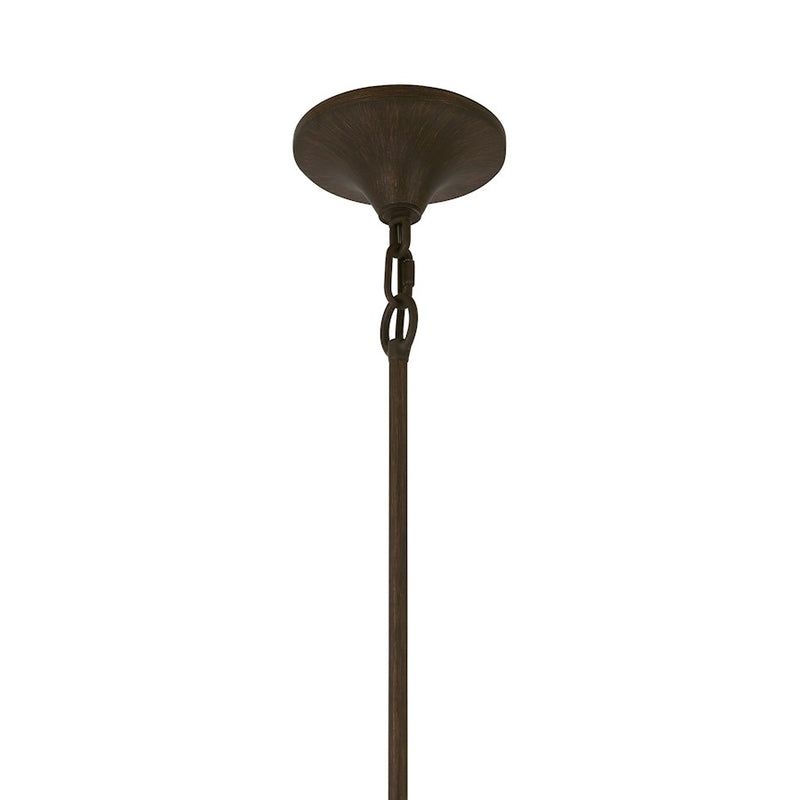Savoy House Malinda 6 Light Chandelier, Bark