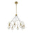 Savoy House Burnham LED Chandelier, Warm Brass