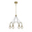 Savoy House Burnham LED Chandelier, Warm Brass