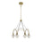 Savoy House Burnham LED Chandelier, Warm Brass