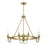 Savoy House Sullivan Chandelier, Warm Brass