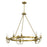 Savoy House Sullivan Chandelier, Warm Brass
