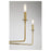 Savoy House Salerno 6-Light Chandelier, Warm Brass