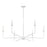 Savoy House Salerno 6-Light Chandelier, White Bisque