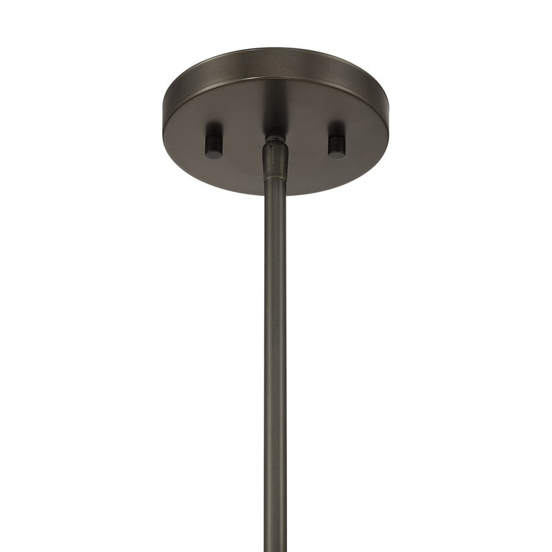 Savoy House Sheriden 30in 5-Light Chandelier | Artisanal Modern Mediterranean Bronze Metal and Bronze Rippled Glass | Dining Room & | Model 1-2276-5-15