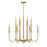 Savoy House Oakhurst 12-Light Chandelier, Antique Gold