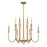 Savoy House Oakhurst 12-Light Chandelier, Antique Gold