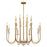 Savoy House Oakhurst 16-Light Chandelier, Antique Gold