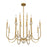 Savoy House Oakhurst 16-Light Chandelier, Antique Gold