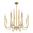 Savoy House Oakhurst 16-Light Chandelier, Antique Gold