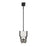 Savoy House Orleans 5-Light Linear Chandelier, Black Cashmere